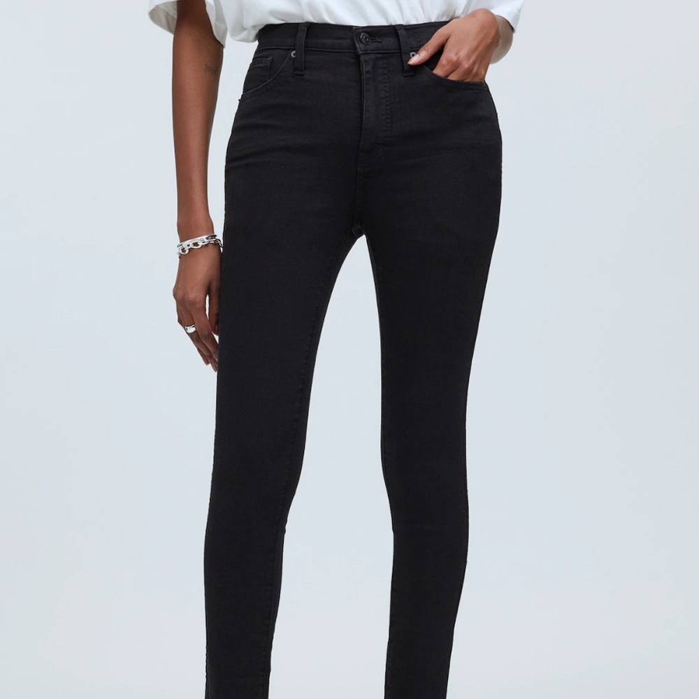 Madewell High Rise Women's Black Skinny Jeans